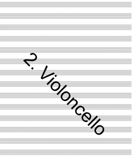 JERUSALEM - Die Heilige Stadt - 2. Violoncello
