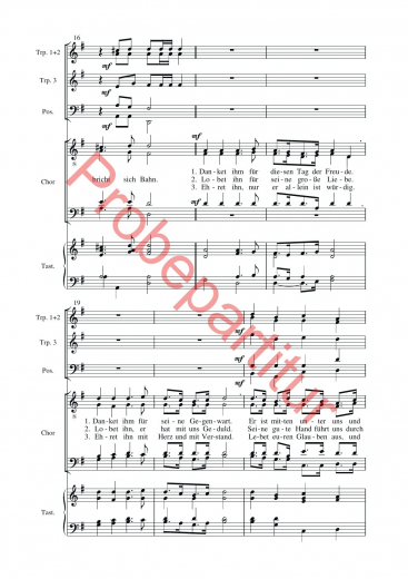 Singet froh. wir haben Grund zu Danken (GCh)