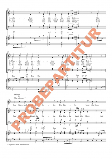 Kommt mit zum Stall von Bethlehem (Partitur - Chorsatz mit Klavierbegleitung)