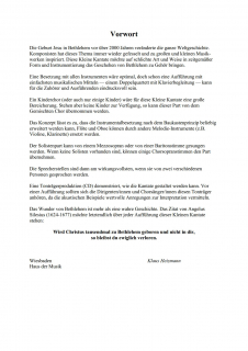 Lasset uns nun gehen Klavierauszug