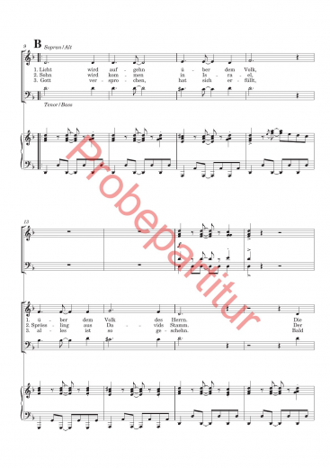 Ein Licht wird aufgehn (GCh)