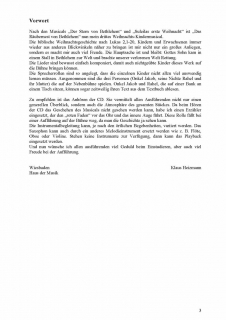 Das Räubernest von Bethlehem - (Partitur)