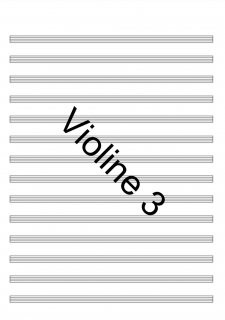 Weihnachtsoratorium - (Violine 3)