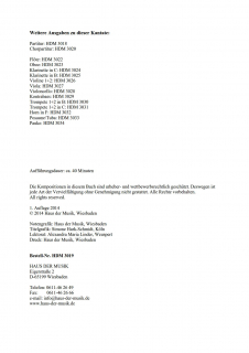 Singet dem Herrn Klavierauszug