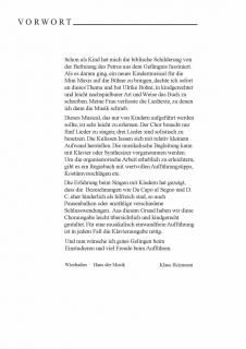 Das Geheimnis von Zelle 10 (Klavierauszug)