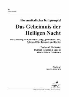 Das Geheimnis der Heiligen Nacht - (2- Partitur)