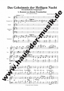 Das Geheimnis der Heiligen Nacht - (2- Partitur)