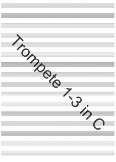 Gott sei Dank - Alternativ: Trompete 1-3 in C