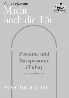 Macht hoch die Tür -( Posaune 1+2 / Tuba)