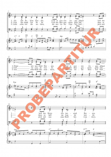 Auf dem Weg nach Bethlehem (Partitur - Chorsatz mit Klavierbegleitung)