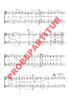 Ehre sei Gott in der Höhe (Silcher) (Chorpartitur GCh)