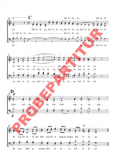 Lob, Preis und Dank sei dir (Chorpartitur GCh)