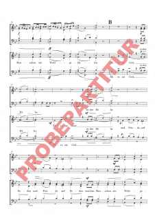 Ehre sei Gott in der Höhe (Silcher) (Partitur - Chorsatz mit Klavierbegleitung)