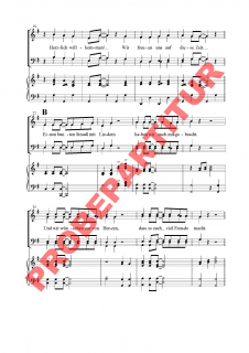 Herzlich willkommen GCh Partitur