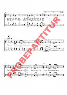 Hosianna! Schmückt den Weg (Chorpartitur GCh)