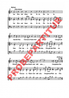 Kommt mit zum Stall von Bethlehem (Chorpartitur SAM)