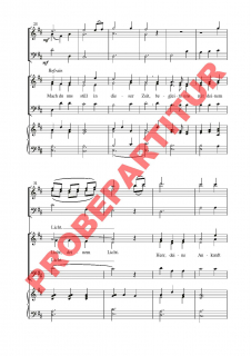 Wir freuen uns es ist Advent (Partitur SAM)