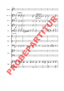 Freue dich Welt (Arrangement für Chor und Bläser)