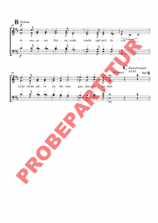 Jesus, unser Retter, naht (Chorpartitur GCh)