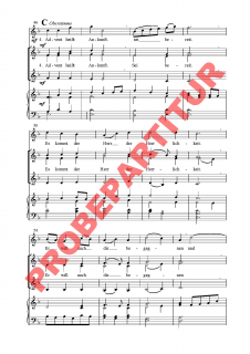 Advent heißt Ankunft (Klavierauszug FCh)