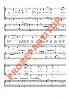 Auf dem Weg nach Bethlehem (Partitur FCh)