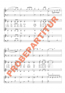 über dunklen Feldern FCh Partitur