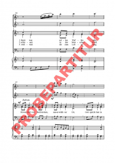 über dunklen Feldern SAM Partitur