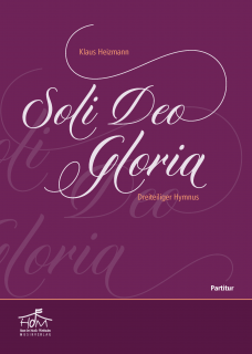 Soli Deo Gloria - (Partitur)