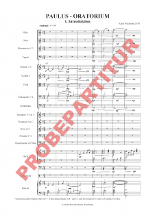 Paulus-Oratorium - Orchesterpartitur