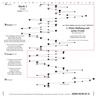 Meine Hoffnung - Veeh-Harfen®-Mappe