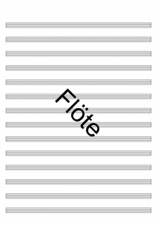 Paulus-Oratorium - Flöte