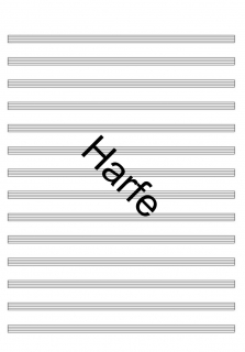 Paulus-Oratorium - Harfe