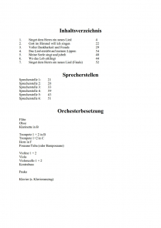 Singet dem Herrn Klavierauszug FCh