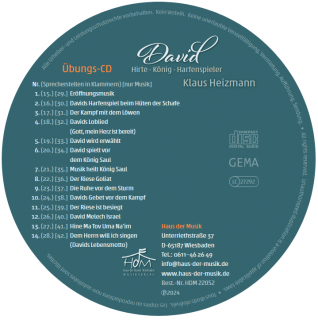 David Veeh-Harfe - (CD)