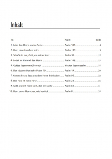 Lobe den Herrn, meine Seele (dreistimmig) Chorpartitur