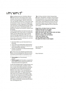 Singt! (Chorpartitur)