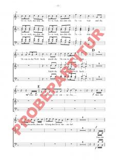 Machet die Tore weit (Chorpartitur)
