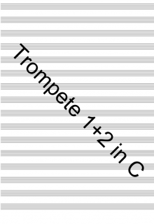 Machet die Tore weit Trompete 1+2 in C
