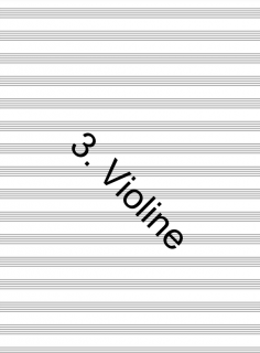 JERUSALEM - Die Heilige Stadt - 3. Violine