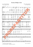 Komm, Heiliger Geist (Chorpartitur) Komm, Heiliger Geist (Chorpartitur)