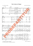 Das Leben ist Sieger (Chorpartitur) Das Leben ist Sieger (Chorpartitur)