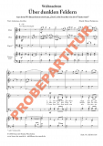 über dunklen Feldern (Partitur - Chorsatz mit Klavierbegleitung, Flöte, Oboe, Fagott oder Cello) über dunklen Feldern (Partitur - Chorsatz mit Klavierbegleitung, Flöte, Oboe, Fagott oder Cello)