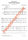 Kind in der Krippe (Chorpartitur GCh a cappella) Kind in der Krippe (Chorpartitur GCh a cappella)