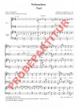 Noel (Partitur - Chorsatz mit Klavierbegleitung)