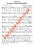 In unsrer tiefen Dunkelheit (Chorpartitur GCh a cappella)