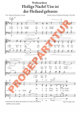Heilige Nacht! Uns ist der Heiland geboren (Chorpartitur GCh a cappella)