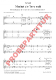 Machet die Tore weit (Fassung 1995) (Chorpartitur SAM)