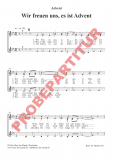 Wir freuen uns, es ist Advent (Chorpartitur FCh) Wir freuen uns, es ist Advent (Chorpartitur FCh)