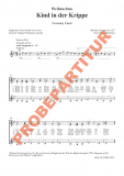 Kind in der Krippe (Chorpartitur FCh) Kind in der Krippe (Chorpartitur FCh)