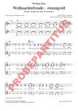Weihnachtsfreude - riesengroß (Chorpartitur FCh)